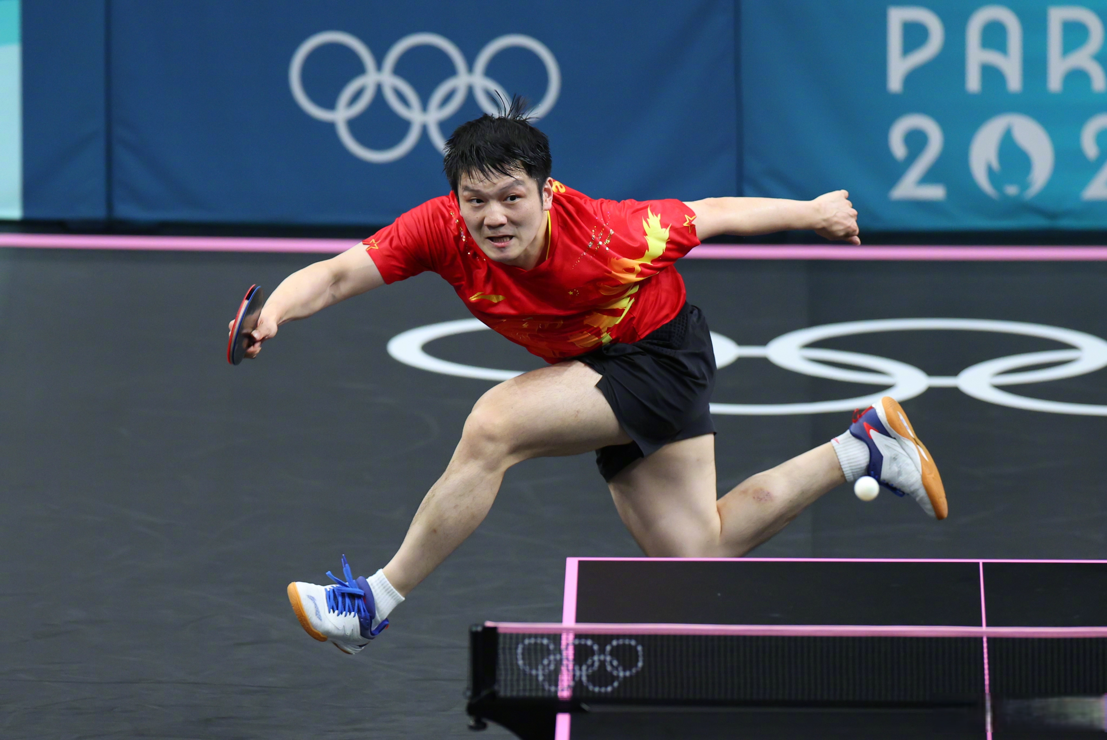 法国队绝杀奥地利队，樊振东高光表现